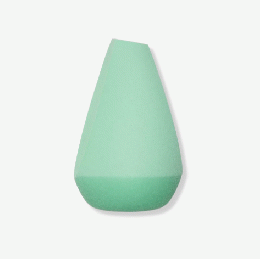 Angled Silicone Face Sponge